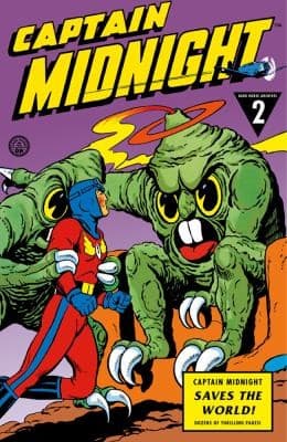 Tapa de Captain Midnight Saves The World
