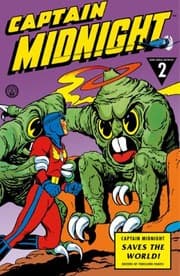 Tapa de Captain Midnight Saves The World