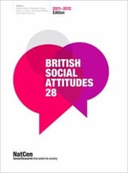 Tapa de British Social Attitudes The 28th Report 2011 2012 Edition
