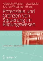 Tapa de Schul Und Unterrichtsreform Durch Ergebnisorientierte Steuerung Empirische Befunde Und Forschungsmethodische Implikationen