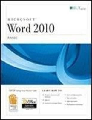 Tapa de Word 2010 Basic Certblaster Data