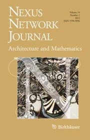 Tapa de Nexus Network Journal 141 Architecture And Mathematics