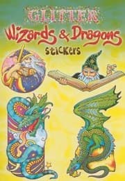 Tapa de Glitter Wizards Dragons Stickers
Glitter Sticker Books