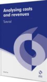Tapa de Analysing Costs And Revenues Tutorial