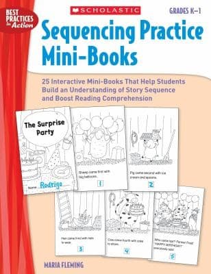 Tapa de Sequencing Practice Minibooks