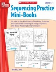 Tapa de Sequencing Practice Minibooks