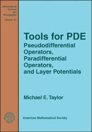Tapa de Tools For Pde Pseudodifferential Operators Paradifferential Operators And Layer Potentials