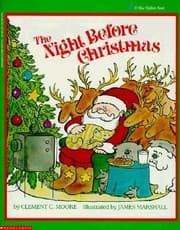 Tapa de The Night Before Christmas
Blue Ribbon Book