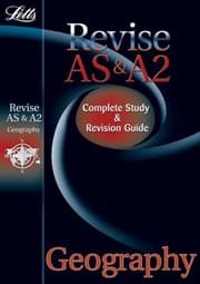 Tapa de Letts Revise As A2 Geography Complete Study Revision Guide
