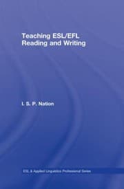 Tapa de Teaching Eslefl Reading And Writing