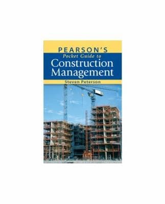 Tapa de Pearsons Pocket Guide to Construction Management