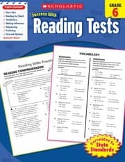 Tapa de Reading Tests Grade 6
            
                Scholastic Success with Workbooks Tests Reading