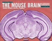 Tapa de Paxinos and Franklins the Mouse Brain in Stereotaxic Coordinates