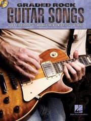 Tapa de Graded Rock Guitar Songs 8 Rock Classics Carefully Arranged For Intermediate Level Guitarists