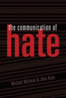Tapa de The Communication Of Hate