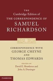 Tapa de Correspondence With George Cheyne And Thomas Edwards