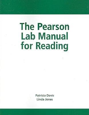 Tapa de The Pearson Lab Manual For Reading