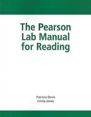 Tapa de The Pearson Lab Manual For Reading