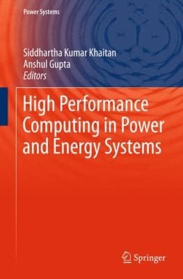 Tapa de High Performance Computing In Power And Energy Systems