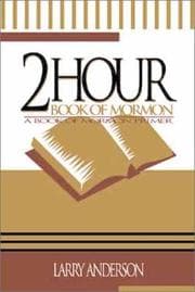 Tapa de Two Hour Book of Mormon