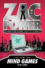 Tapa de Mind Games                            Zac Power