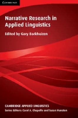 Tapa de Narrative Research In Applied Linguistics