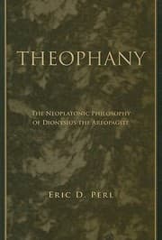 Tapa de Theophany The Neoplatonic Philosophy Of Dionysius The Areopagite