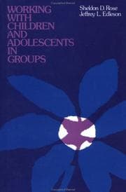 Tapa de Working with children and adolescents in groups