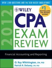 Tapa de Wiley CPA Exam Review
Wiley CPA Examination Review Financial Accounting Reporting
