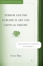 Tapa de Terror And The Sublime In Art And Critical Theory From Auschwitz To Hiroshima To September 11