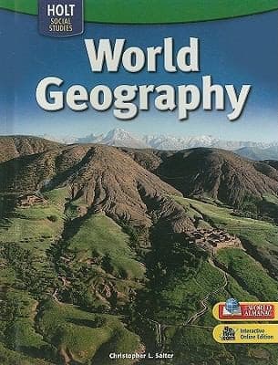 Tapa de World Geography
            
                Holt Social Studies