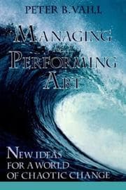 Tapa de Managing as a performing art
