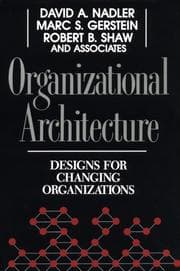 Tapa de Organizational architecture