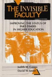 Tapa de The invisible faculty