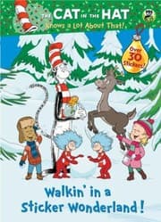 Tapa de Walkin in a Sticker Wonderland Dr SeussCat in the Hat
Hologramatic Sticker Book