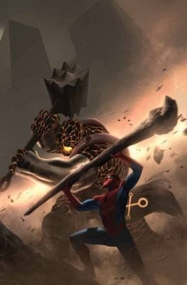 Tapa de Fear Itself Spiderman Fear Itself
