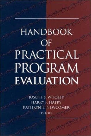Tapa de Handbook of practical program evaluation