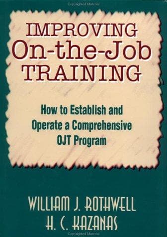 Tapa de Improving On-the-Job Training