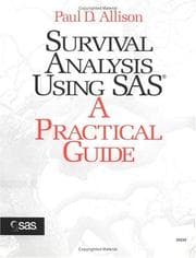 Tapa de Survival Analysis Using SAS