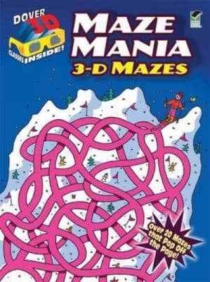 Tapa de 3D MazesMaze Mania
            
                Dover 3D Mazes