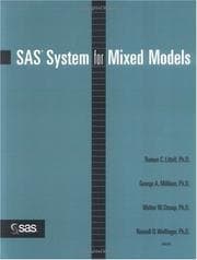 Tapa de SAS system for mixed models