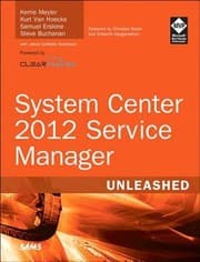 Tapa de System Center 2012 Service Manager Unleashed