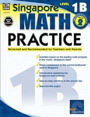 Tapa de Singapore Math Practice Level 1B Grade 2
            
                Singapore Math Practice
