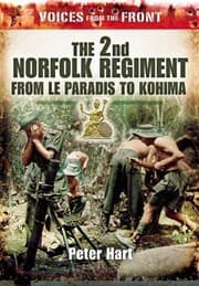 Tapa de Voices From The Front The 2nd Norfolk Regiment From Le Paradis To Kohima