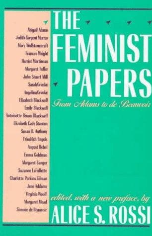 Tapa de The feminist papers
