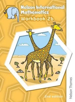 Tapa de Nelson International Mathematics Workbook 2b