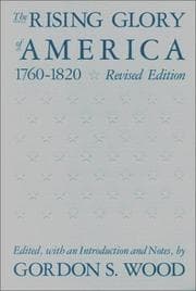 Tapa de The Rising glory of America, 1760-1820
