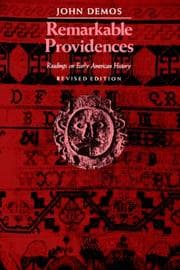 Tapa de Remarkable Providences