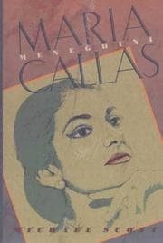 Tapa de Maria Meneghini Callas