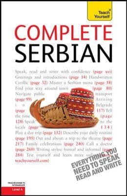 Tapa de Complete Serbian
Teach Yourself Level 4 Paperback